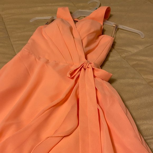 Loyeloy Wrap Halter Bridesmaid /Prom Dress - Picture 13 of 14